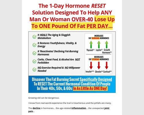 Over 40 Keto Solution – 100% Commish For Any Affiliate